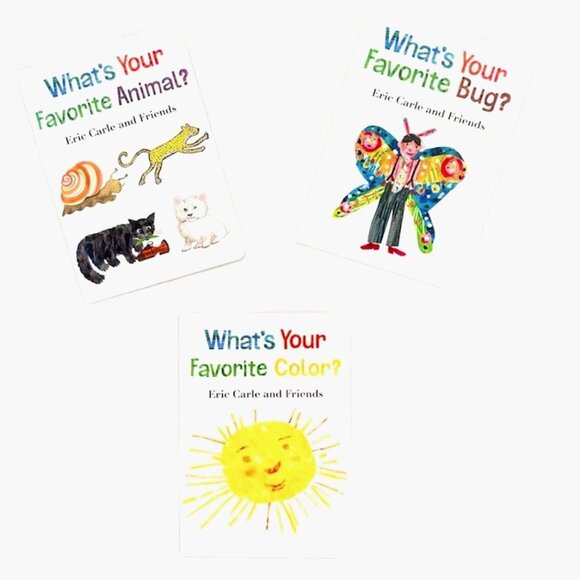🆕 Bundle Of 3 Eric Carle And Friends Colorful Board Books - Picture 1 of 7